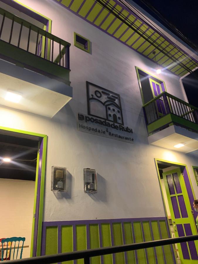 La Posada De Rubi Salento Exterior foto